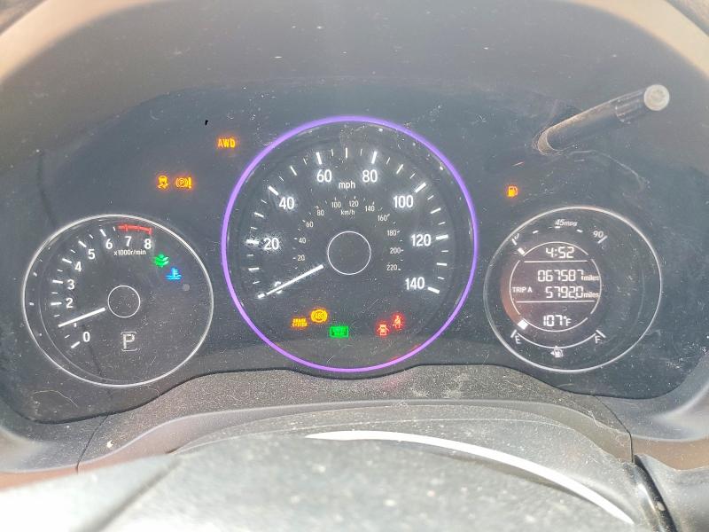 63361086 :رقم المزاد ، 3CZRU6H7XGM756632 vin ، 2016 Honda Hr-v مزاد بيع