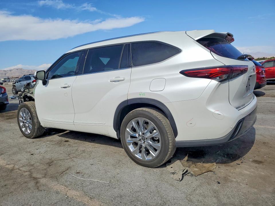 2023 Toyota Highlander Hybrid მანქანა იყიდება აუქციონზე, vin: 5TDYARAH4PS522887, აუქციონის ნომერი: 64062776