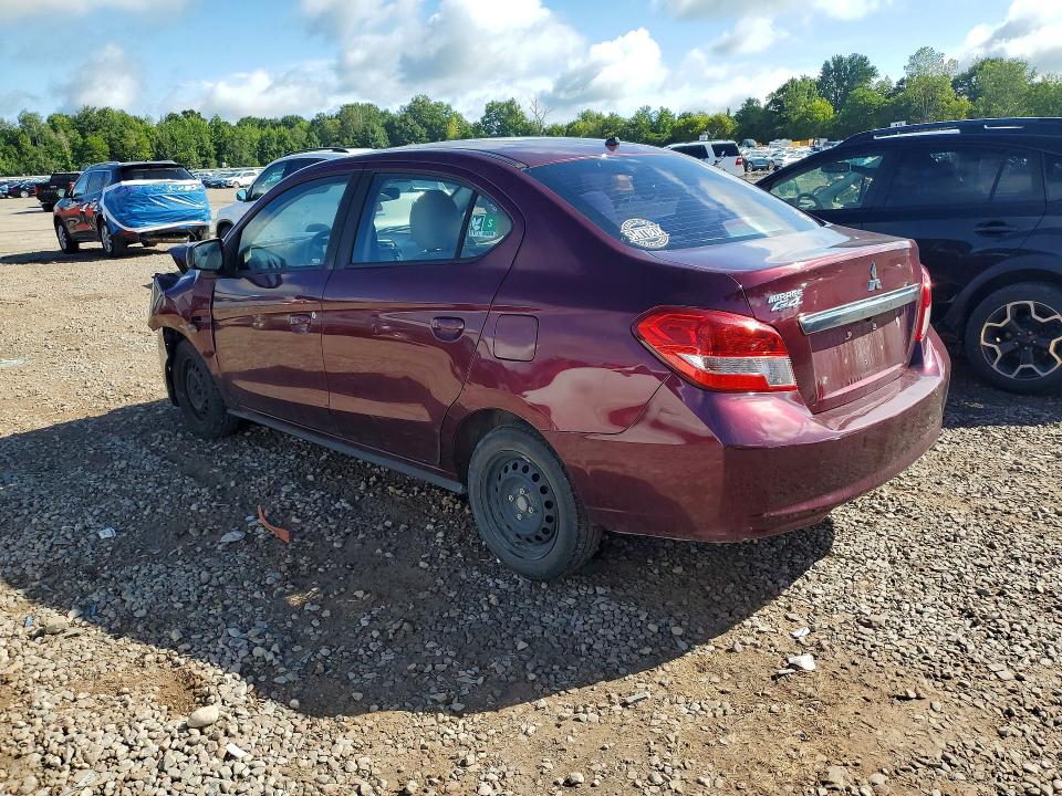 65530996 :رقم المزاد ، ML32F3FJ6LHF13063 vin ، 2020 Mitsubishi Mirage مزاد بيع