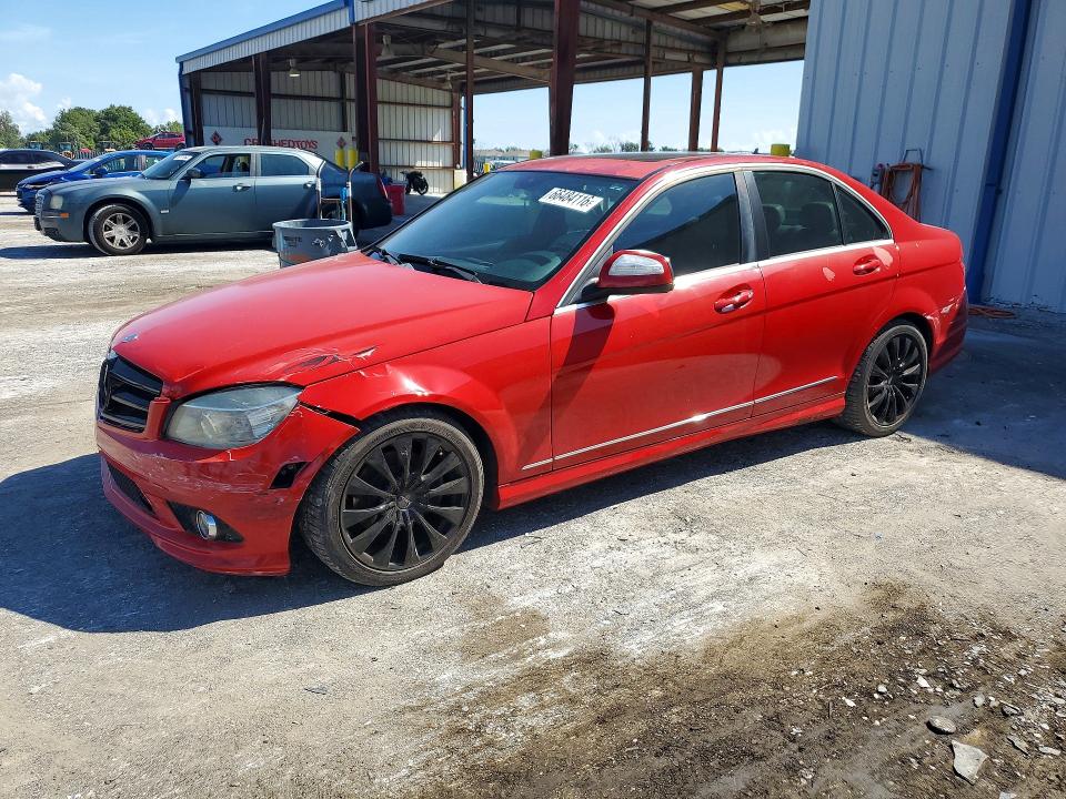 66484116 :رقم المزاد ، WDDGF54X19R081607 vin ، 2009 Mercedes-benz C مزاد بيع