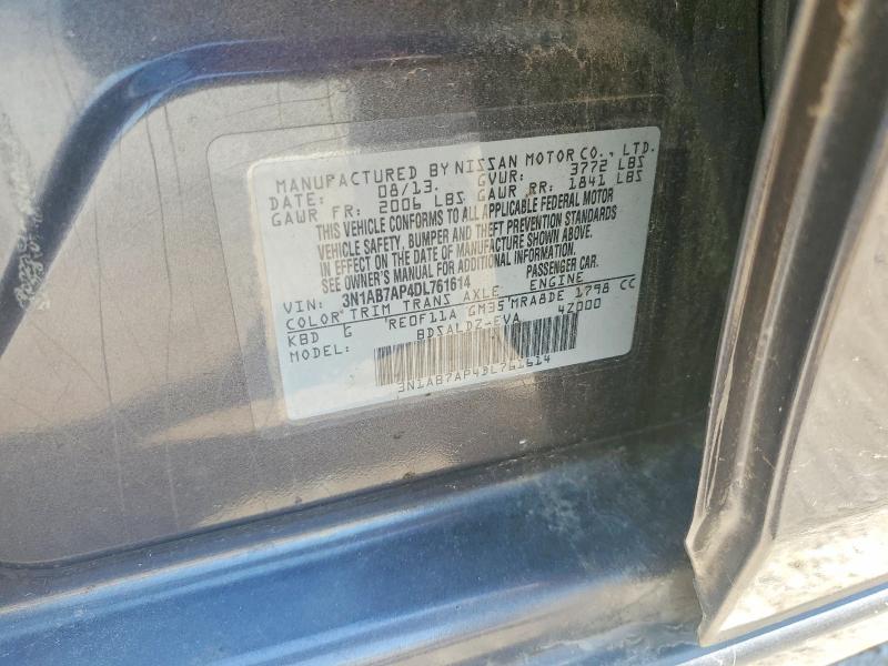 65938976 :رقم المزاد ، 3N1AB7AP4DL761614 vin ، 2013 Nissan Sentra مزاد بيع