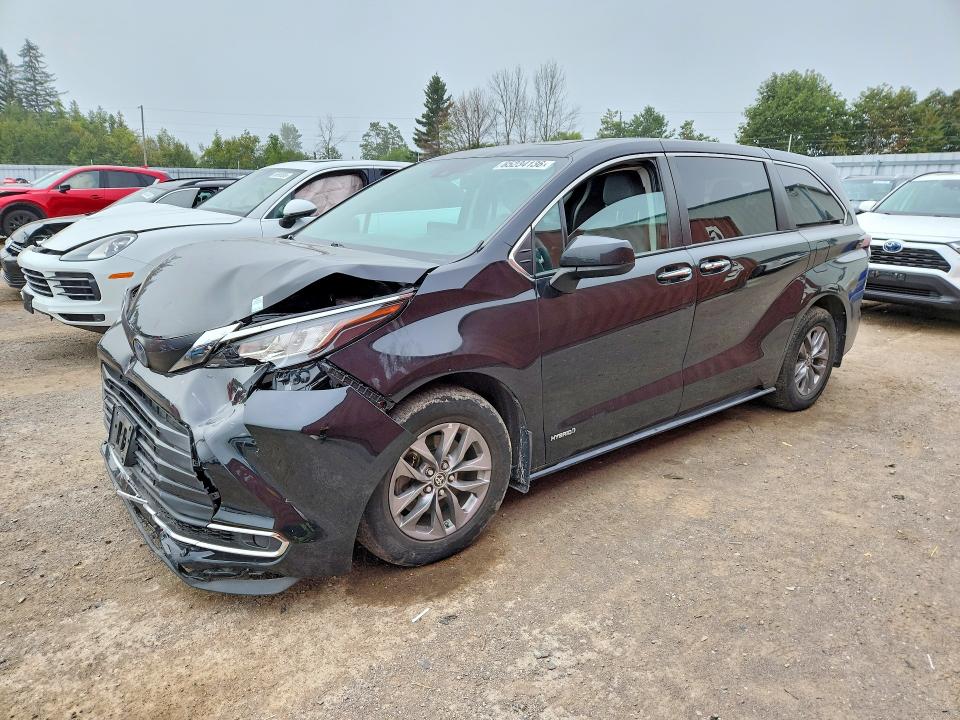 Auction sale of the 2021 Toyota Sienna, vin: 5TDGSKFC2MS027225, lot number: 65234136