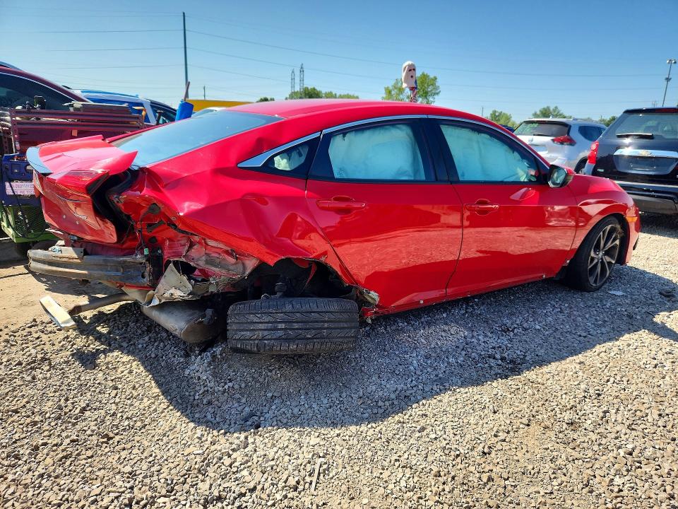 2021 Honda Civic მანქანა იყიდება აუქციონზე, vin: 2HGFC2F8XMH535768, აუქციონის ნომერი: 63795676