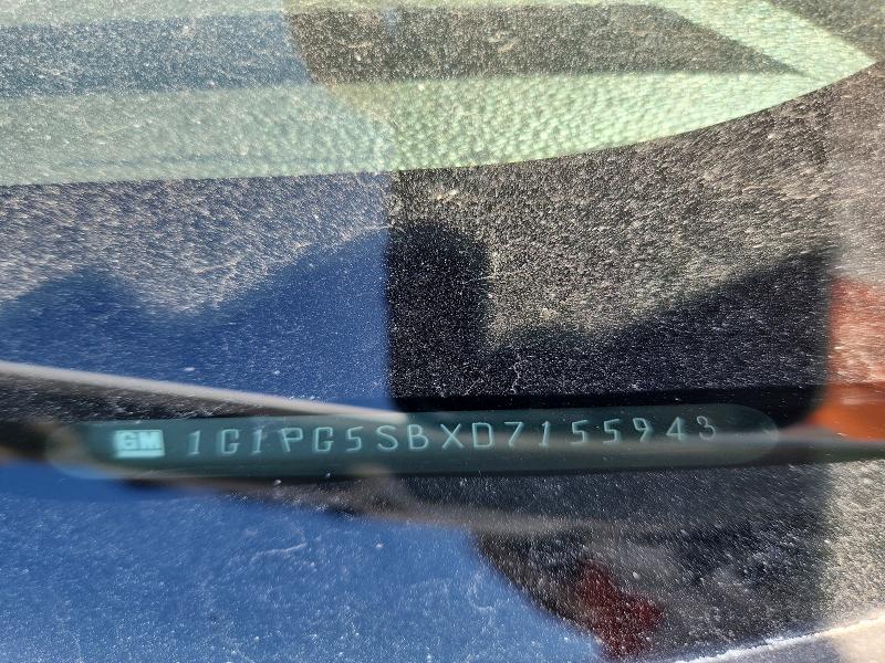 63752056 :رقم المزاد ، 1G1PG5SBXD7155943 vin ، 2013 Chevrolet Cruze مزاد بيع