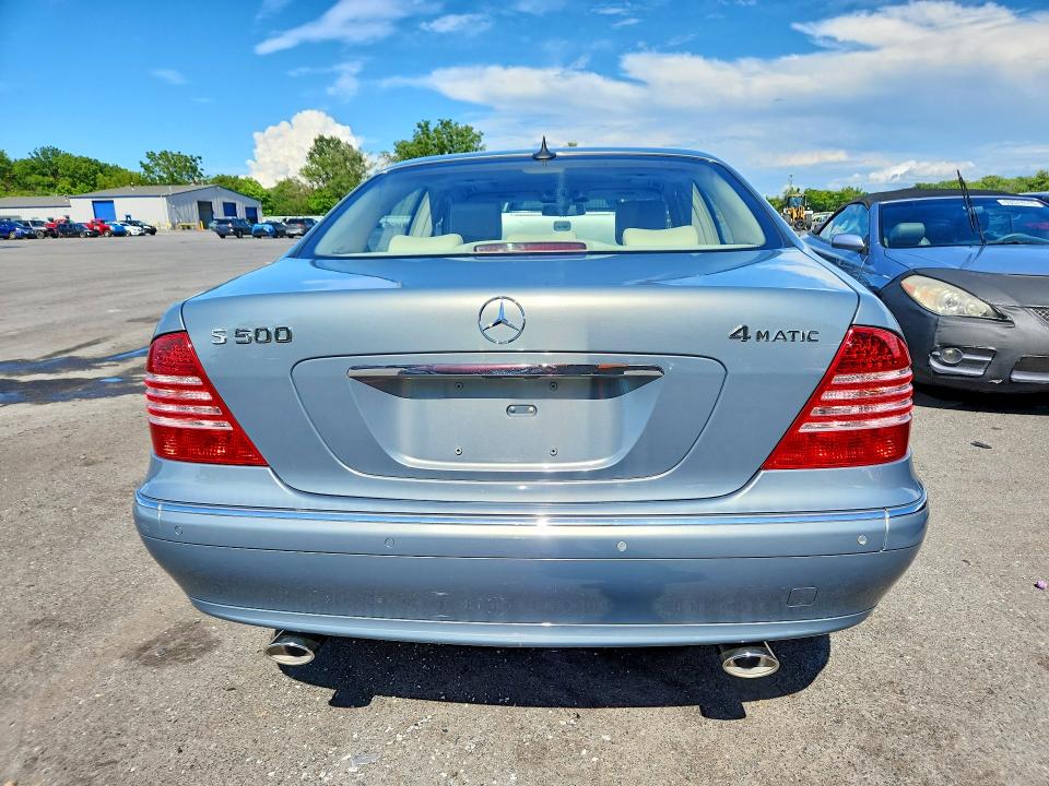 2004 Mercedes-benz S მანქანა იყიდება აუქციონზე, vin: WDBNG84J74A417228, აუქციონის ნომერი: 63169686