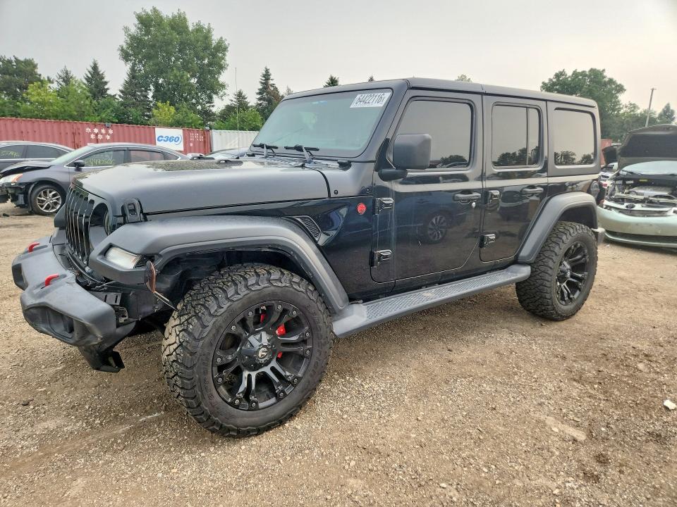 2018 Jeep Wrangler Unlimited მანქანა იყიდება აუქციონზე, vin: 1C4HJXDGXJW131743, აუქციონის ნომერი: 64422116