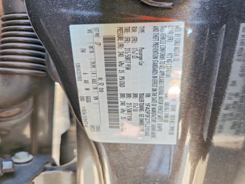 2015 Ford Focus მანქანა იყიდება აუქციონზე, vin: 1FADP3F27FL210342, აუქციონის ნომერი: 62726206