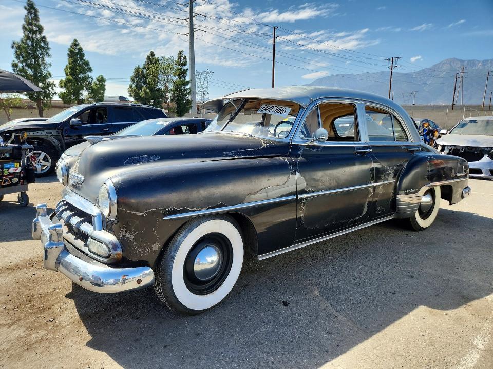64897866 :رقم المزاد ، 6KKA4273 vin ، 1952 Chevrolet Deluxe 2 Door مزاد بيع