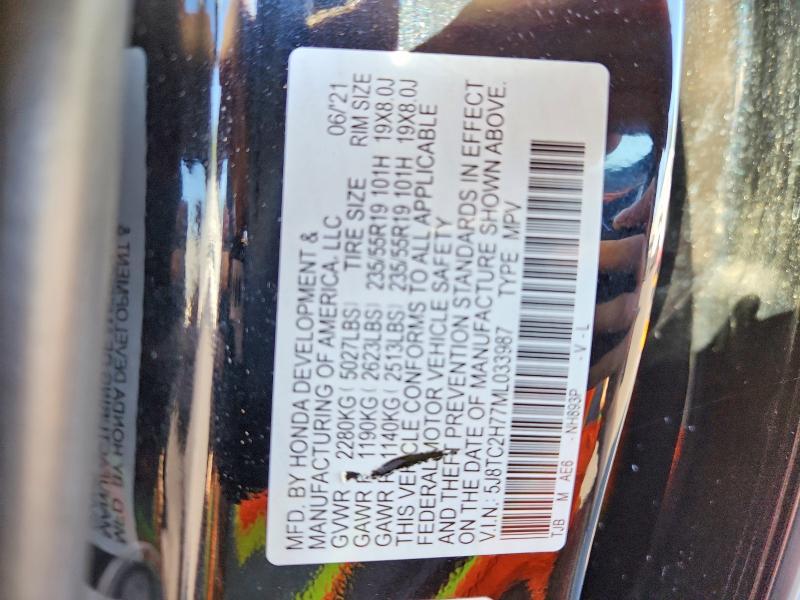 Aukcja sprzedaży 2021 Acura Rdx, vin: 5J8TC2H77ML033987, numer aukcji: 64147426