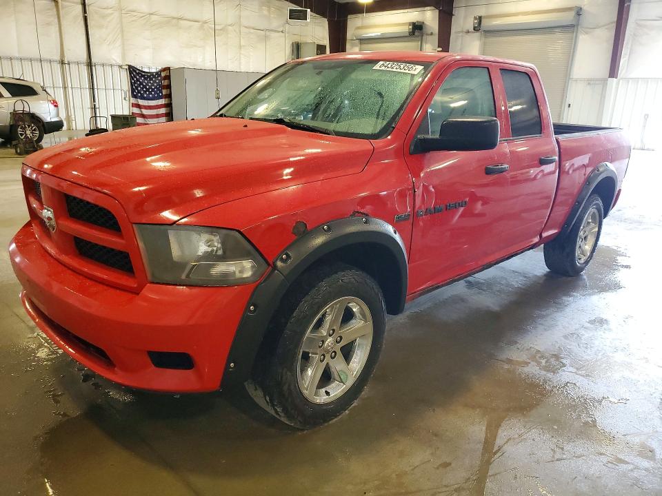 64325356 :رقم المزاد ، 1C6RD7FT2CS261278 vin ، 2012 Dodge Ram 1500 مزاد بيع