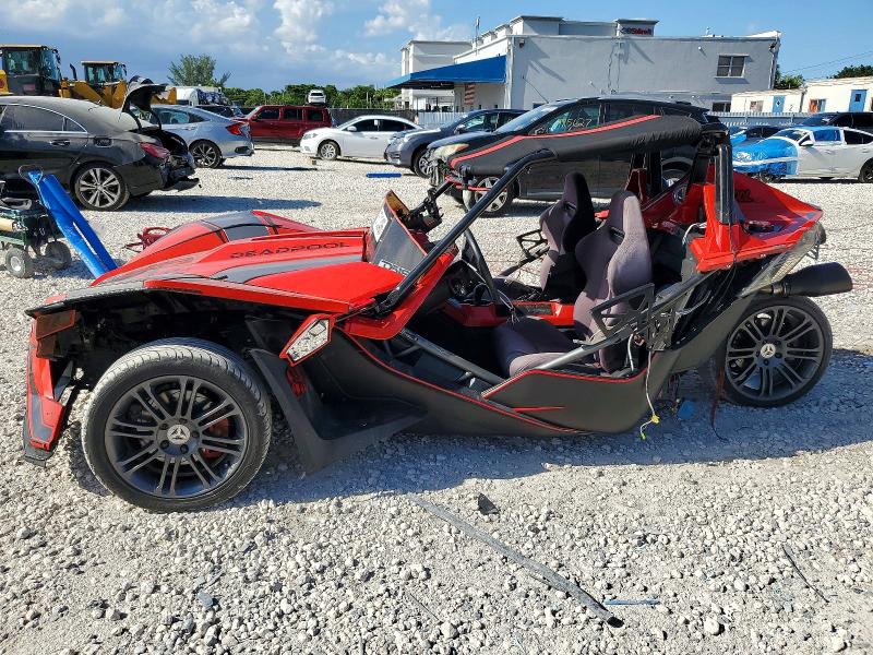 2015 Polaris Slingshot მანქანა იყიდება აუქციონზე, vin: 57XAAPFA1F5104221, აუქციონის ნომერი: 67013486