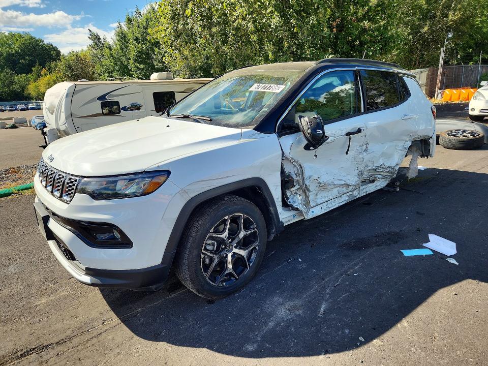 67071786 :رقم المزاد ، 3C4NJDCN1ST546622 vin ، 2025 Jeep Compass مزاد بيع