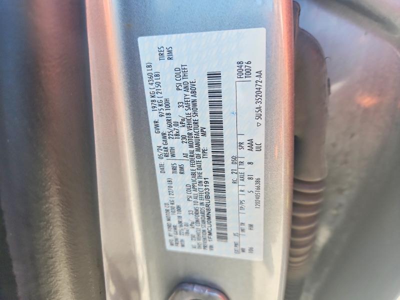 Продажа на аукционе авто 2024 Ford Escape, vin: 1FMCU0MN8RUB03191, номер лота: 66013826