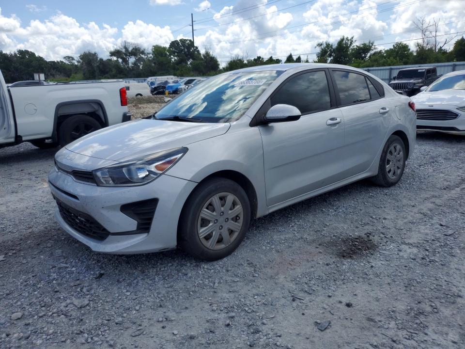 2022 Kia Rio მანქანა იყიდება აუქციონზე, vin: 3KPA24AD3NE458914, აუქციონის ნომერი: 66365786