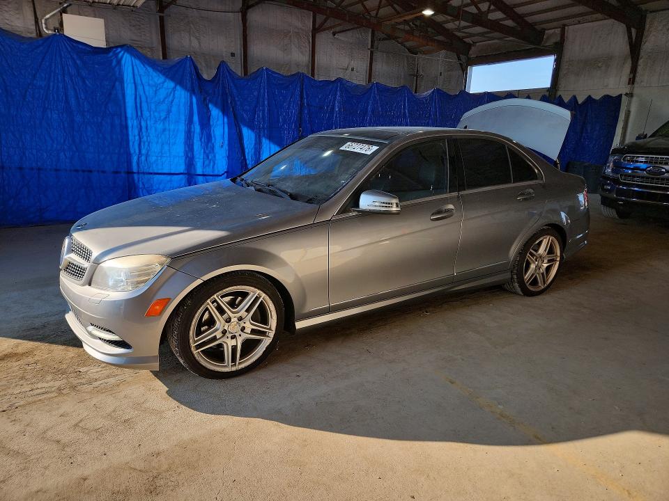 2011 Mercedes-benz C მანქანა იყიდება აუქციონზე, vin: WDDGF5GB7BR136079, აუქციონის ნომერი: 66727476