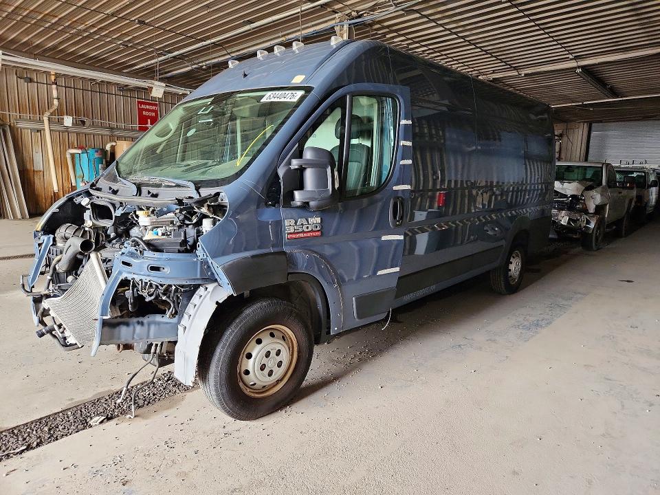 63440476 :رقم المزاد ، 3C6URVJG4KE544499 vin ، 2019 Ram Promaster 3500 مزاد بيع