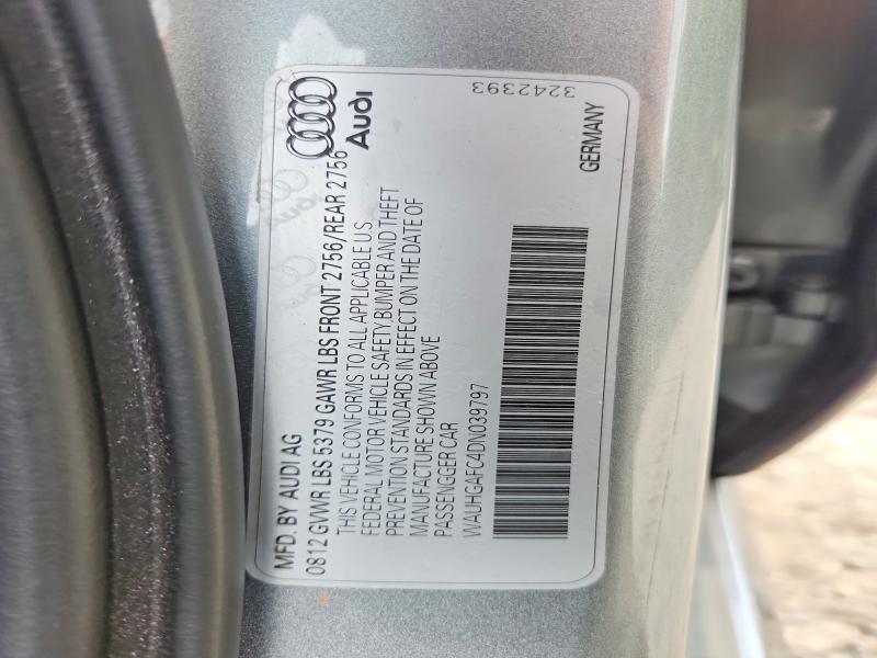 Aukcja sprzedaży 2013 Audi A6, vin: WAUHGAFC4DN039797, numer aukcji: 66971896