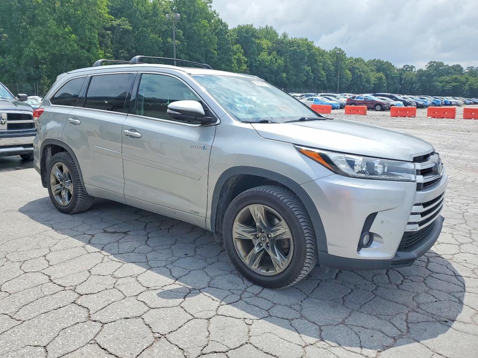 2017 Toyota Highlander Hybrid მანქანა იყიდება აუქციონზე, vin: 5TDDGRFHXHS024006, აუქციონის ნომერი: 63804486