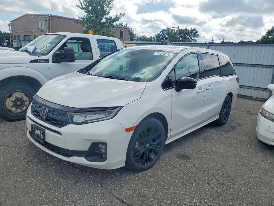 65573166 :رقم المزاد ، 5FNRL6H70SB056172 vin ، 2025 Honda Odyssey مزاد بيع