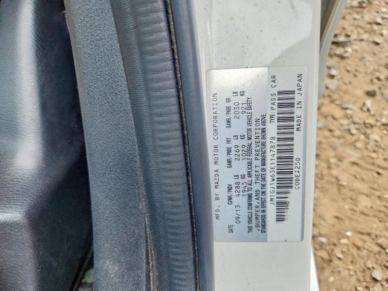 Продажа на аукционе авто 2014 Mazda 6, vin: JM1GJ1W63E1147878, номер лота: 64738326