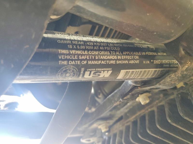 64242836 :رقم المزاد ، 1HD1KH717SB634004 vin ، 2025 Harley-davidson Fltrx مزاد بيع