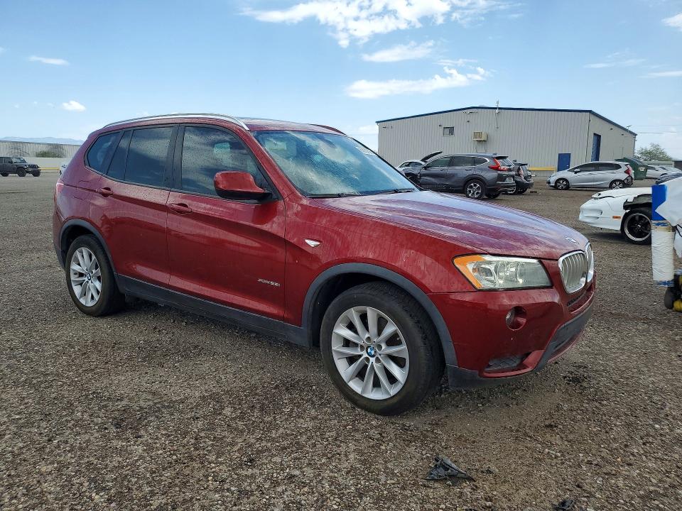 63520296 :رقم المزاد ، 5UXWX9C5XD0A25450 vin ، 2013 Bmw X3 مزاد بيع