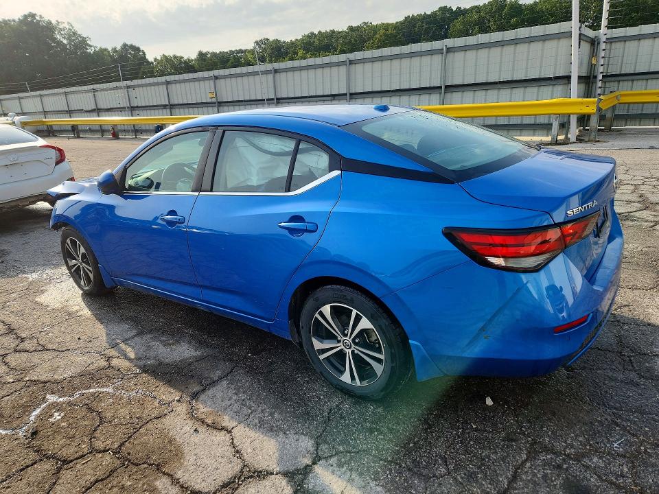 2022 Nissan Sentra მანქანა იყიდება აუქციონზე, vin: 3N1AB8CV3NY206000, აუქციონის ნომერი: 64041836