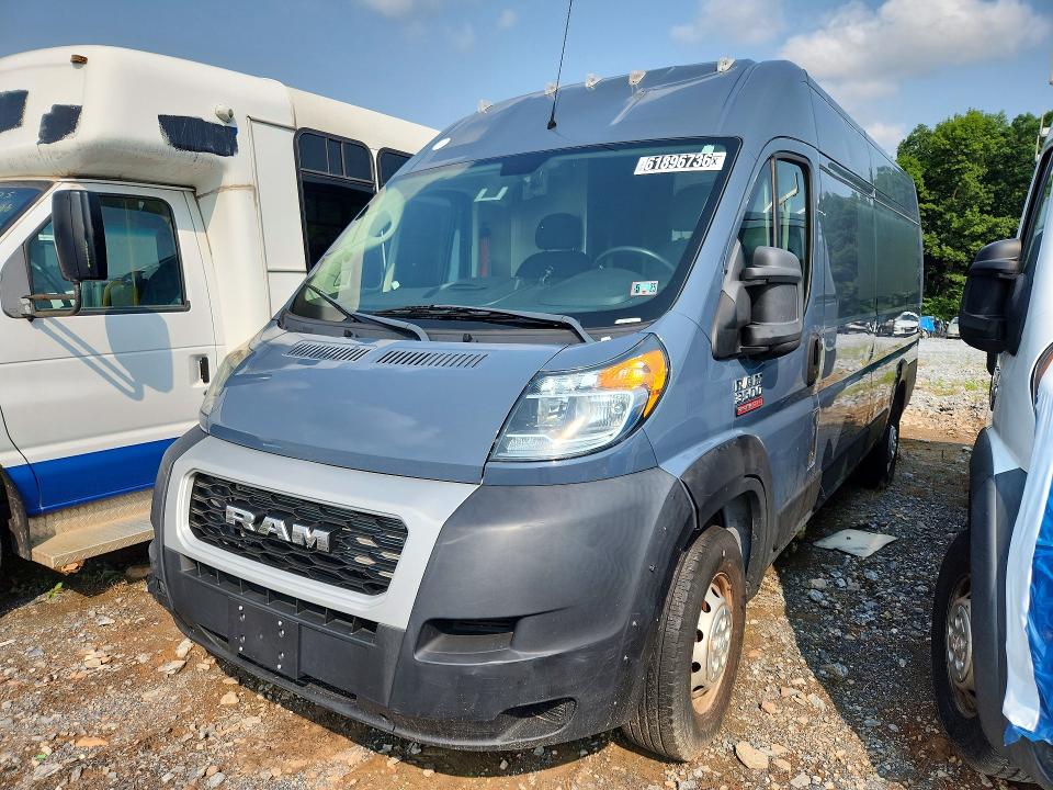 2020 Ram Promaster 3500 მანქანა იყიდება აუქციონზე, vin: 3C6URVJG4LE136926, აუქციონის ნომერი: 61896736