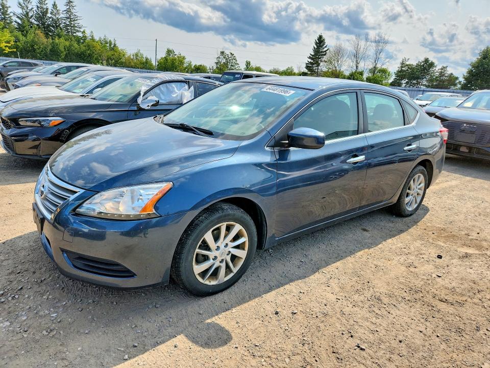 64481996 :رقم المزاد ، 3N1AB7AP3FL644478 vin ، 2015 Nissan Sentra مزاد بيع