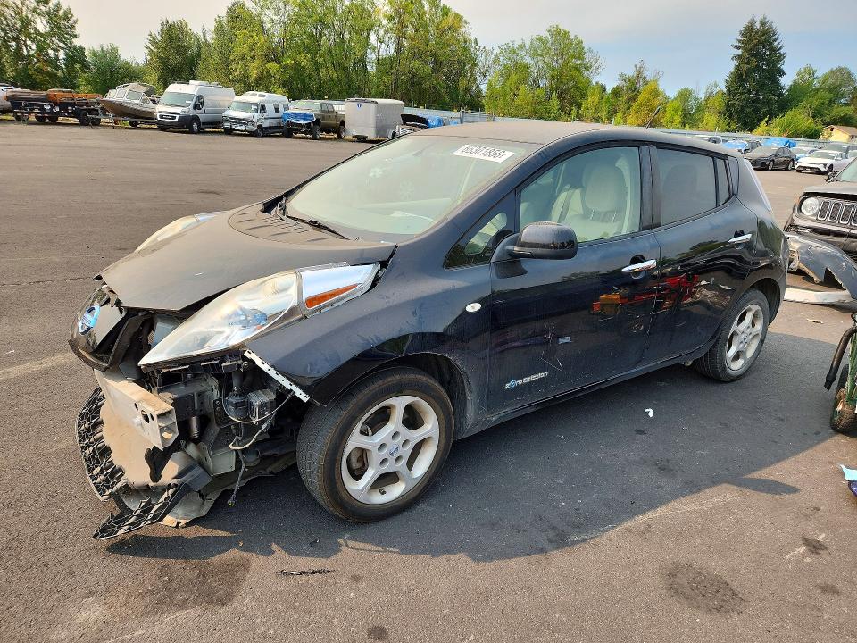Auction sale of the 2012 Nissan Leaf, vin: JN1AZ0CP1CT022825, lot number: 66301856