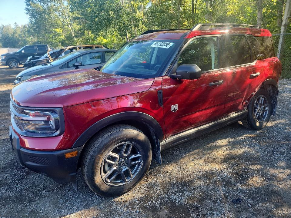 Aukcja sprzedaży 2025 Ford Bronco Sport, vin: 3FMCR9BN5SRE62844, numer aukcji: 65292236