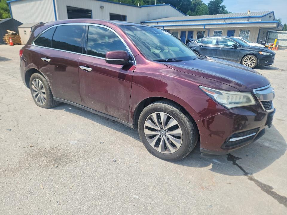 67192356 :رقم المزاد ، 5FRYD4H42GB062760 vin ، 2016 Acura Mdx مزاد بيع