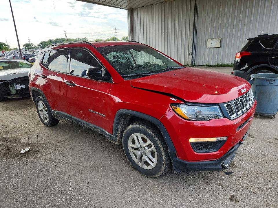 Aukcja sprzedaży 2017 Jeep Compass, vin: 3C4NJCAB4HT658844, numer aukcji: 66696756