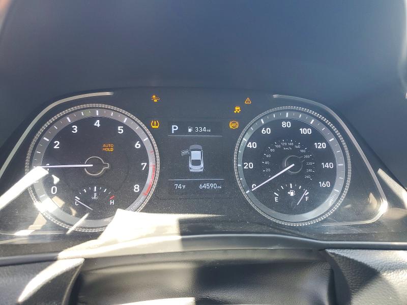 63812926 :رقم المزاد ، 5NPEG4JA1MH097346 vin ، 2021 Hyundai Sonata مزاد بيع
