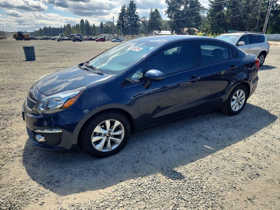 2016 Kia Rio მანქანა იყიდება აუქციონზე, vin: KNADN4A38G6569833, აუქციონის ნომერი: 64855296