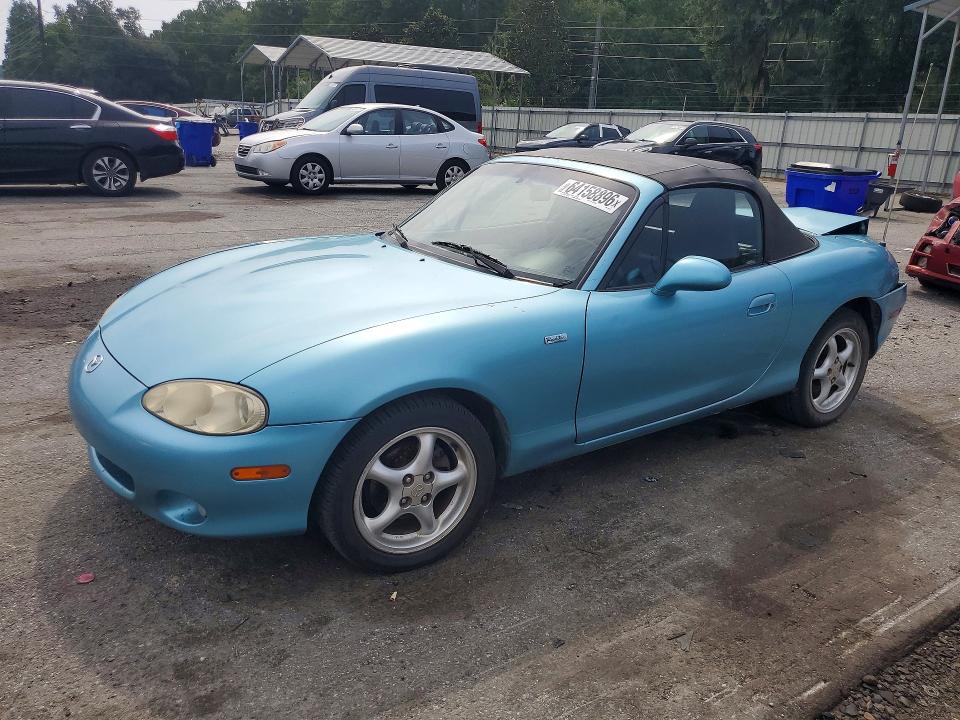 2002 Mazda Mx-5 Miata მანქანა იყიდება აუქციონზე, vin: JM1NB353420230258, აუქციონის ნომერი: 64158896
