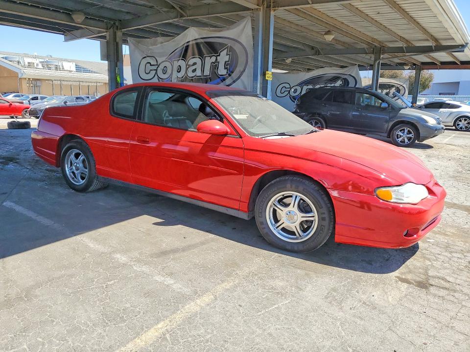 Продаж на аукціоні авто 2004 Chevrolet Monte Carlo, vin: 2G1WW12EX49189154, номер лоту: 63446326
