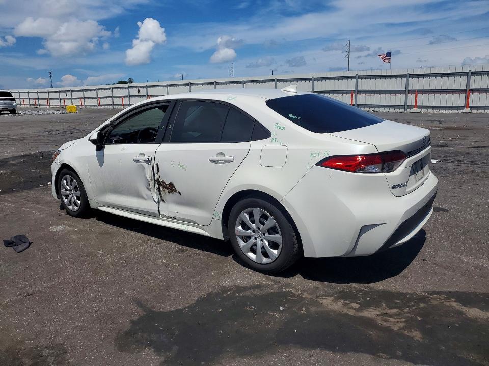 Продаж на аукціоні авто 2021 Toyota Corolla, vin: 5YFEPMAE9MP150302, номер лоту: 63488846