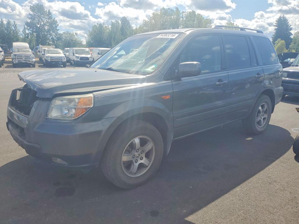 64863316 :رقم المزاد ، 2HKYF18697H501949 vin ، 2007 Honda Pilot مزاد بيع