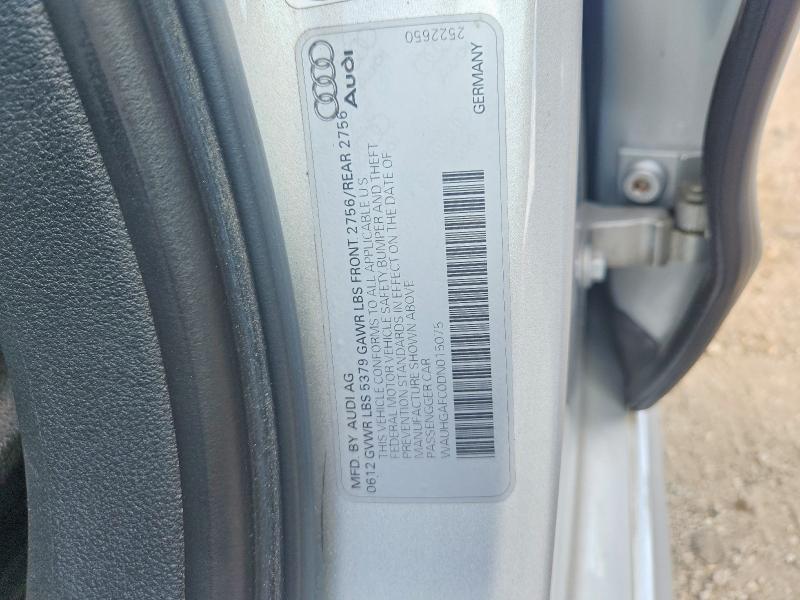 Aukcja sprzedaży 2013 Audi A6, vin: WAUHGAFC0DN015075, numer aukcji: 66447446
