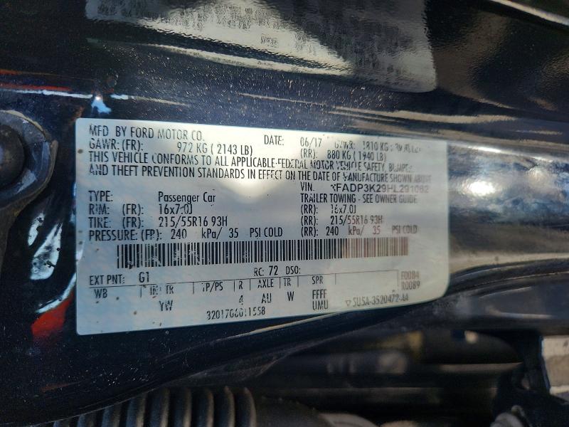 Aukcja sprzedaży 2017 Ford Focus, vin: 1FADP3K29HL291062, numer aukcji: 64050646