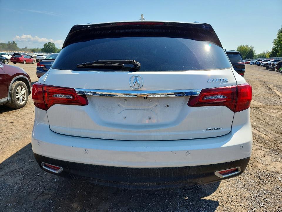 65086336 :رقم المزاد ، 5FRYD4H87GB501745 vin ، 2016 Acura Mdx مزاد بيع