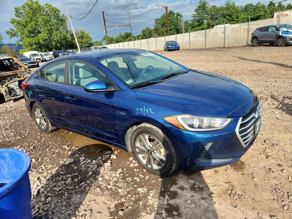 65880226 :رقم المزاد ، 5NPD84LF1HH103279 vin ، 2017 Hyundai Elantra مزاد بيع