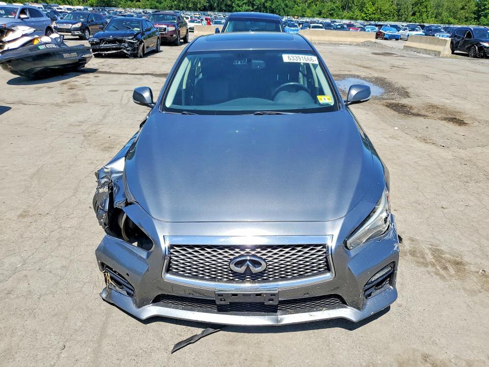 2015 Infiniti Q50 მანქანა იყიდება აუქციონზე, vin: JN1BV7AR6FM415649, აუქციონის ნომერი: 63391666
