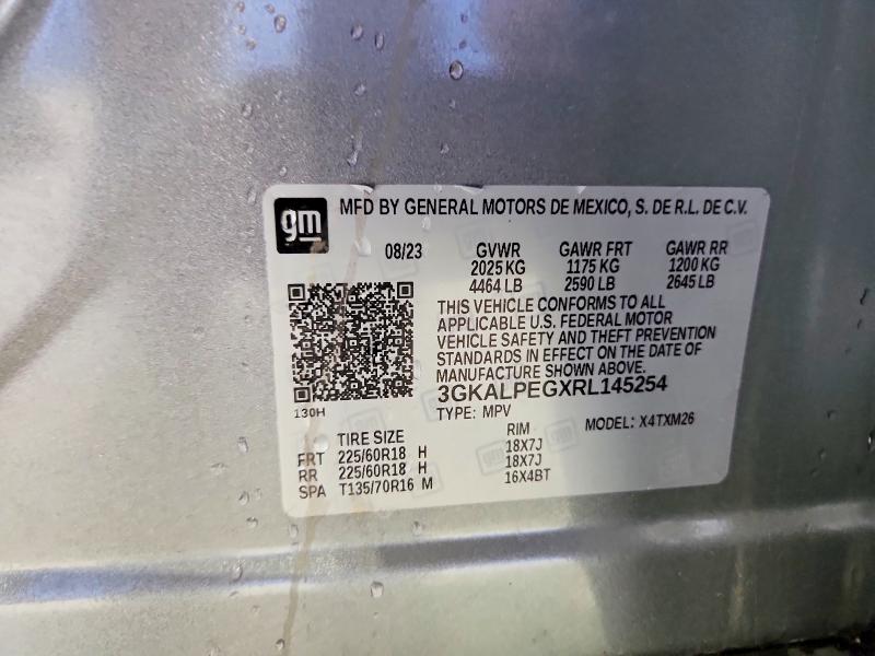 2024 Gmc Terrain მანქანა იყიდება აუქციონზე, vin: 3GKALPEGXRL145254, აუქციონის ნომერი: 64852746