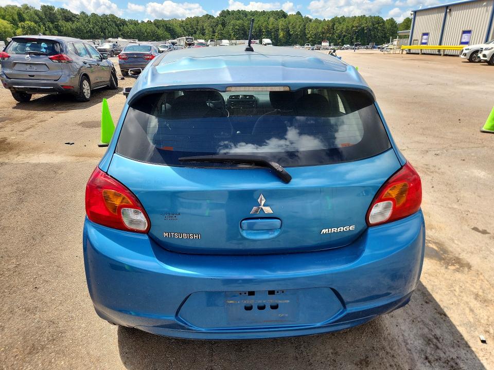 64623096 :رقم المزاد ، ML32A3HJXFH013369 vin ، 2015 Mitsubishi Mirage مزاد بيع