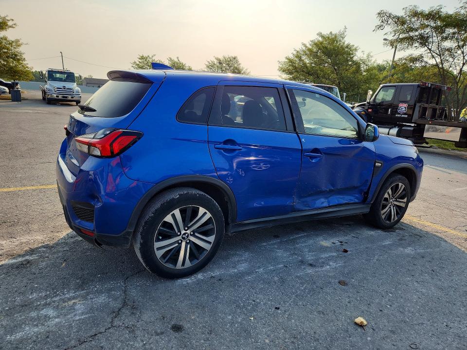 2020 Mitsubishi Outlander Sport მანქანა იყიდება აუქციონზე, vin: JA4AP3AUXLU002736, აუქციონის ნომერი: 63639486