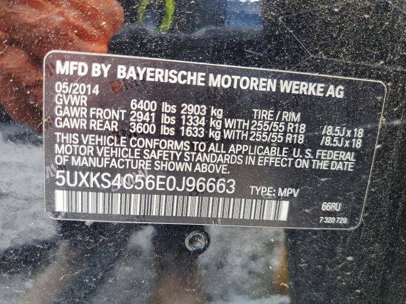 Продаж на аукціоні авто 2014 Bmw X5, vin: 5UXKS4C56E0J96663, номер лоту: 64152706