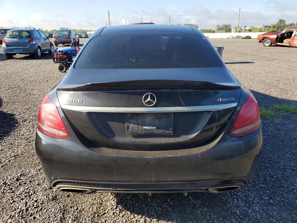 64396986 :رقم المزاد ، 55SWF6GB4FU063629 vin ، 2015 Mercedes-benz C مزاد بيع