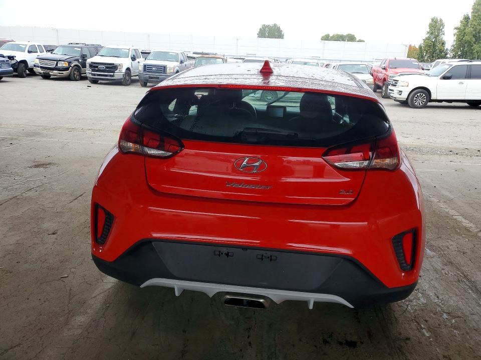 2019 Hyundai Veloster მანქანა იყიდება აუქციონზე, vin: KMHTG6AF1KU018478, აუქციონის ნომერი: 63678476